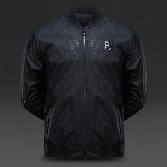 Nike Court Bomber Jacket Black/White for Men